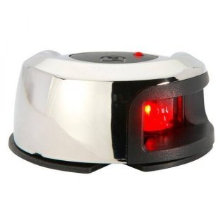 LightArmor - feu de navigation - horizontal - inox - rouge