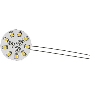 Ampoule G4 horizontale 8-35V 1,5W - 9+3 LED blanc chaud + rouge