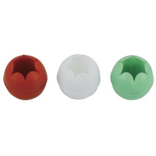 Sail tie ball ø26mm white - red - green