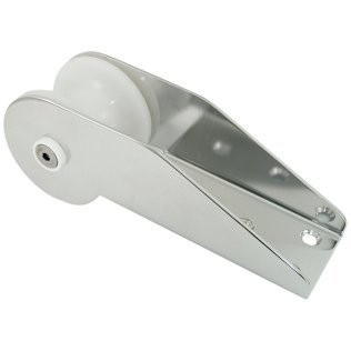 Stainless steel bow roller - 298x56mm