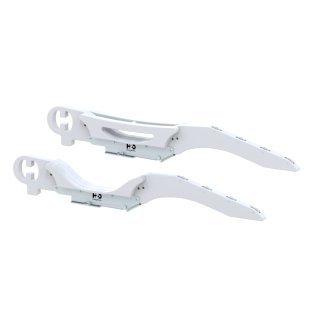 Bossoir H20 standard pour fond souple - blanc