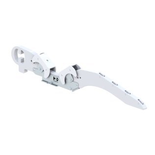 Bossoir H20 standard pour fond dur - blanc