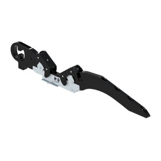 Bossoir H20 standard pour fond dur - noir