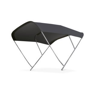 Bimini Biminox 3 arceaux inox 316L 185cm - Gris anthracite - RAL 7026