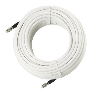 Coaxial cable RG8X - 50 Ohms - 6m white - FME termination