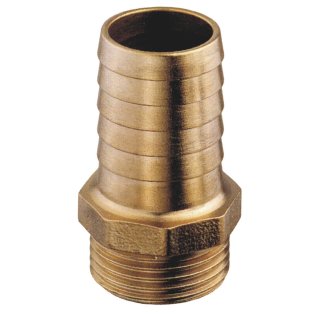 Raccord MM fileté / cannelé - 1/2'' x 22 mm