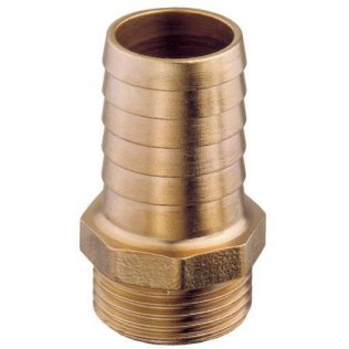 Raccord MM fileté / cannelé - 3/4'' x 20 mm