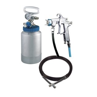 Reservoir sous pression 2L PC18D + pistolet WS200 (chapeau FT02/buse de 0.8) + tuyau 2M air et produit