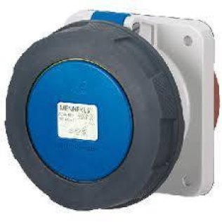 Socle connecteur semi-encastré 3 pôles 125A - IP67