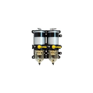 Separator pre-filter 900 twin - clear bowl - 10µ