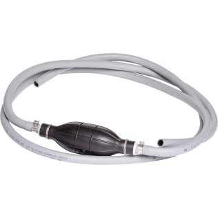 Universal fuel hose with primer bulb - ø10mm