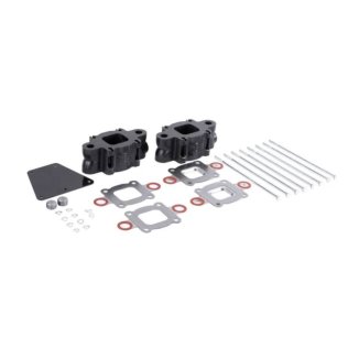 Kit réhausse pour coude d'échappement Mercruiser - joint sec - 3'' (7,62cm) - V6 et V8