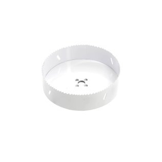 Scie cloche ø114 mm pour trappe visite - plastique - fibre - inox