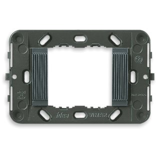 Support de montage Idea - 2 modules - lisse sans vis