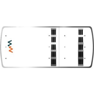 Moteur électrique inboard 4 kW - Avec écran, relais et connectique