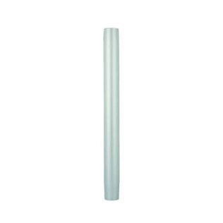 Colonne de table cannelée 2 embouts coniques ø60mm H 480 mm